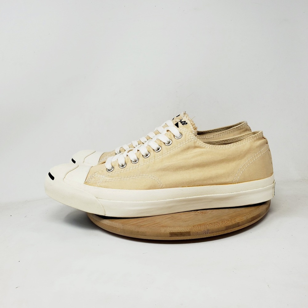 Converse Jack Purcell Sneaker Mens 10 Tan Lace Up Retro Ox Low Top Shoes